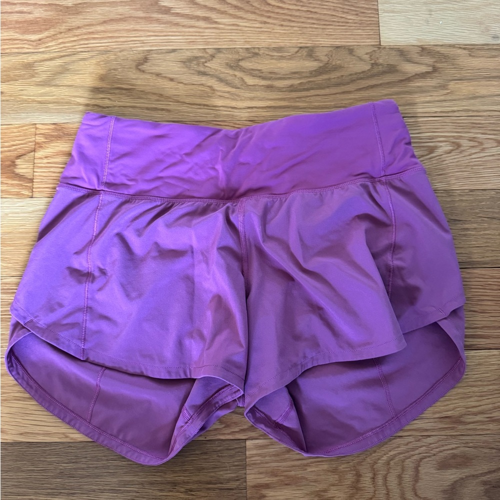 LULULEMON SPEED UP HIGH RISE SHORT 4 IN